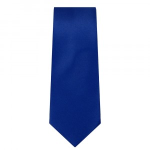 Marquis Slim Width Solid Royal Blue Tie