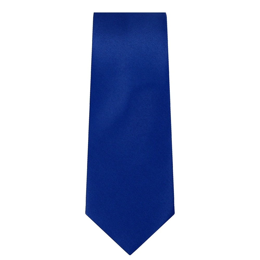 Marquis Slim Width Solid Royal Blue Tie