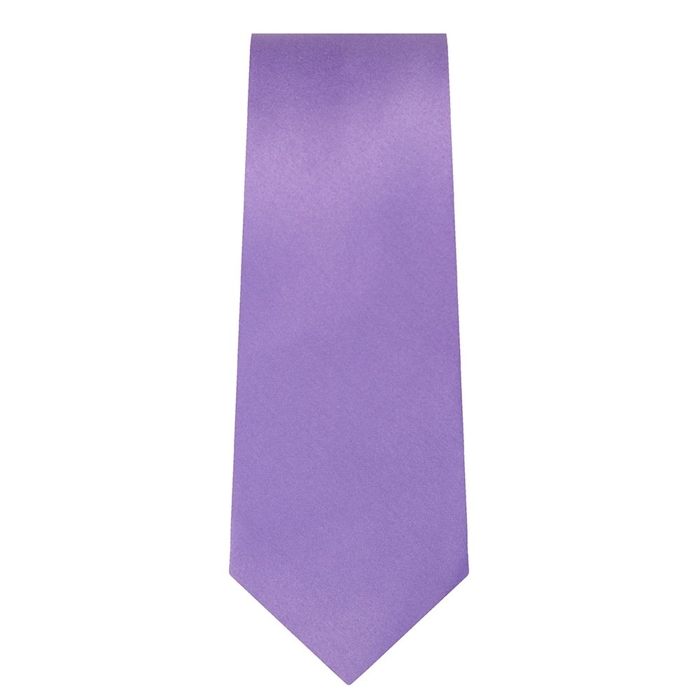 Marquis Slim Width Solid Violet Tie