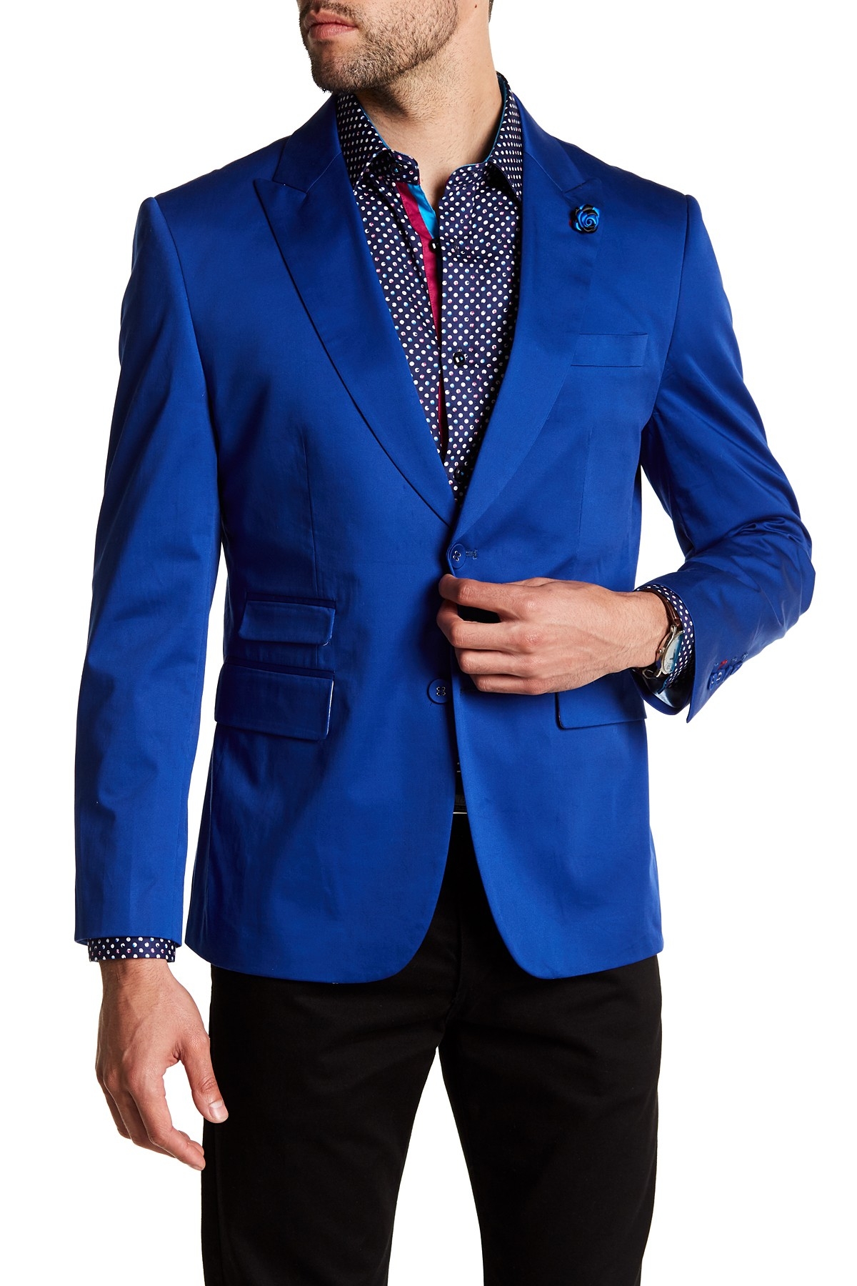 TR Premium Royal Modern-Fit Blazer-0 TR Premium Royal Modern-Fit Blazer-0