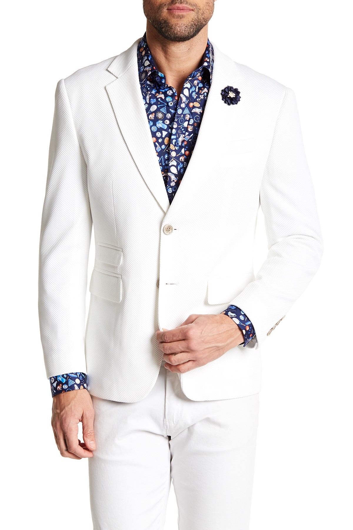 TR Premium White Blazer-0 TR Premium White Blazer-0