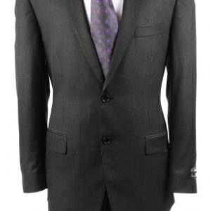 Charcoal Grey Two Button Regular Fit Suit