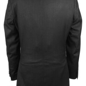 Charcoal Grey Two Button Regular Fit Suit Back