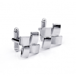 Enamel Four Square Cuff Links