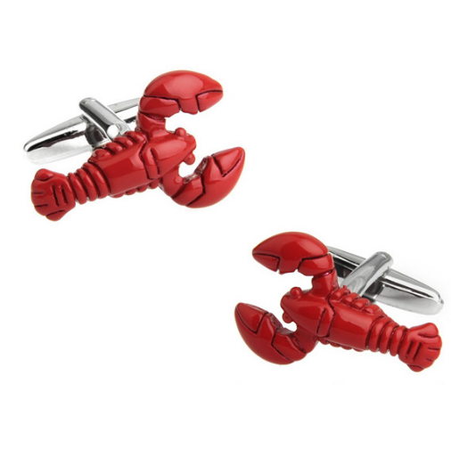 Red Lobster Cuff Links