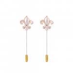 Gold Fleur-de-Lis Lapel Pin