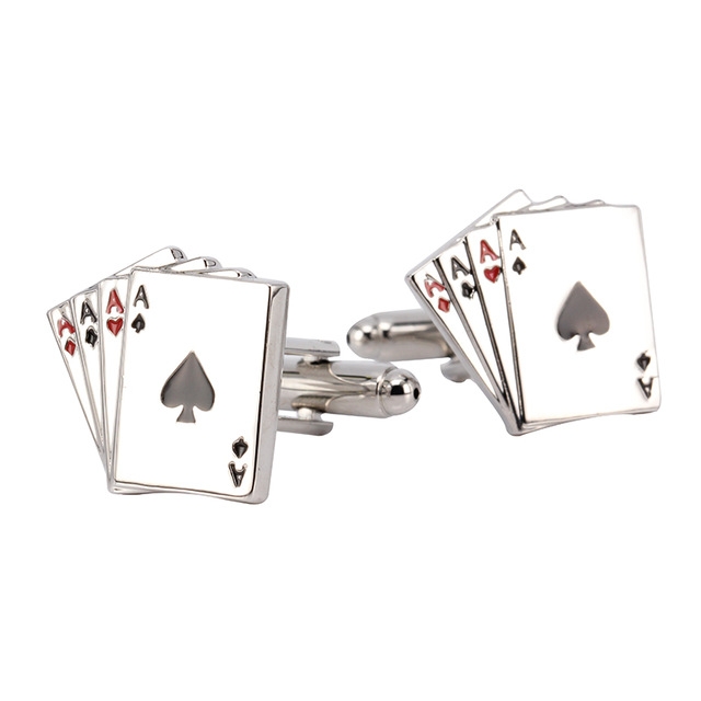Aces Cuff Links
