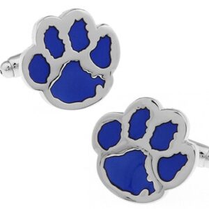 Blue Paws Cuff Links