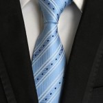 Blue Striped Tie