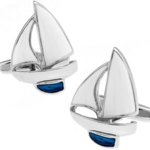 Sail Boat Cuff Links