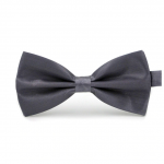 Gray Bow Tie