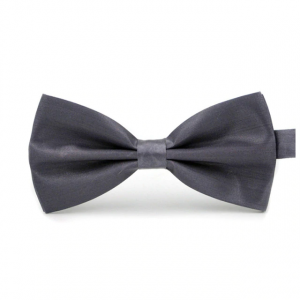 Gray Bow Tie