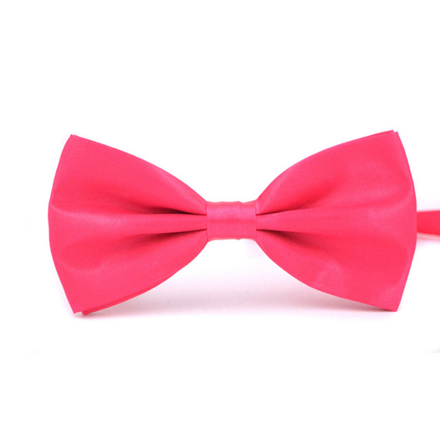 Rose Red Bow Tie