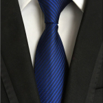 Blue Diagonal Stripes Tie