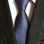 Purple Tiny Squares Tie