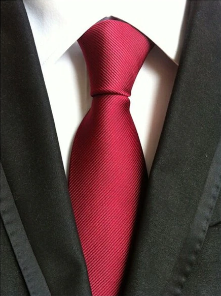 Red Diagonal Stripe Pattern Tie Red Diagonal Stripe Pattern Tie